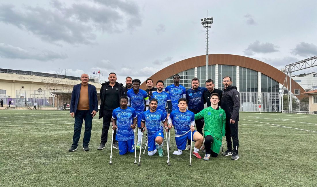 Ampute Futbol Süper Ligi 19. hafta mücadelesinde Gebze Belediyesi Ampute