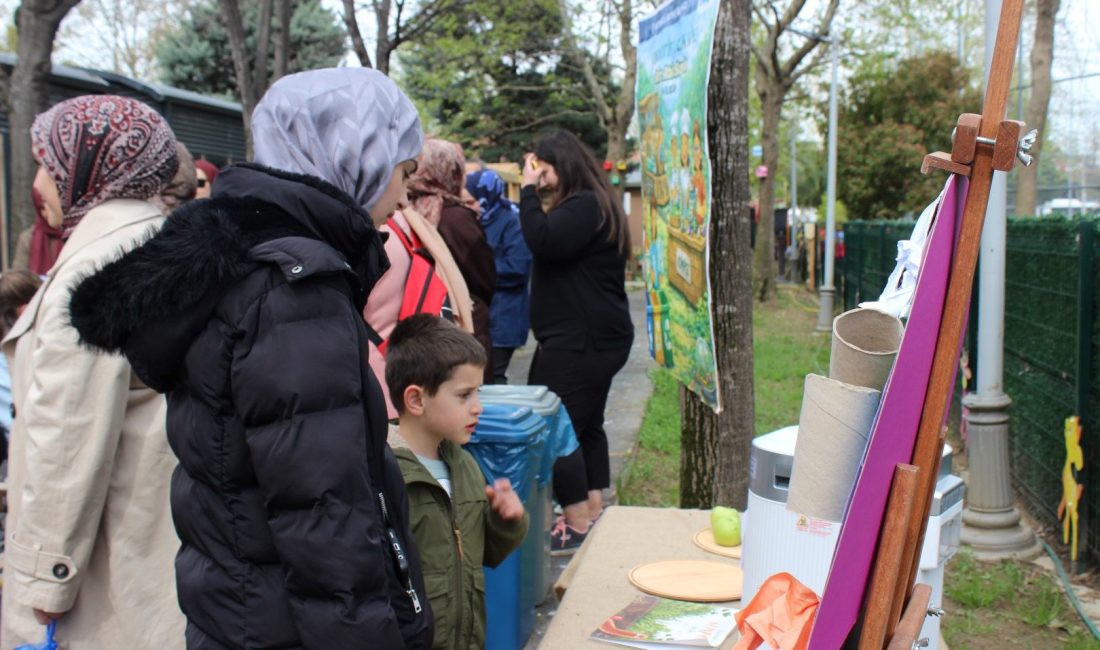 Dünya Geri Dönüşüm Haftası kapsamında Lokomotif Çocuk Köyü’nde çevre bilincini