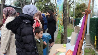 Dünya Geri Dönüşüm Haftası kapsamında Lokomotif Çocuk Köyü’nde çevre bilincini