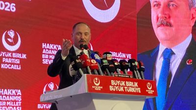 Büyük Birlik Partisi Kocaeli İl Başkanlığı’nın, Mustafa Destici katılımıyla düzenlediği