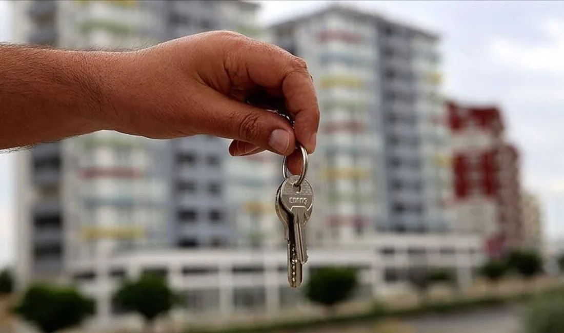 Türkiye genelinde ilk el konut satış sayısı Nisan ayında bir