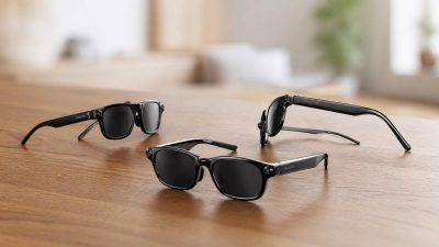 Samsung’un Google Gemini destekli yeni akıllı gözlüğüne ait görseller ve