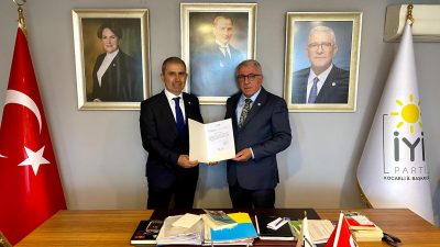 İYİ Parti Dilovası İlçe Başkanlığı görevine Metin Uzunok atanırken, görev