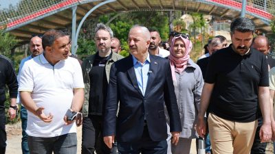 Gebze Belediyesi tarafından yapımı tamamlanan Pelitli Bayraktepe Mesire Alanı, 19