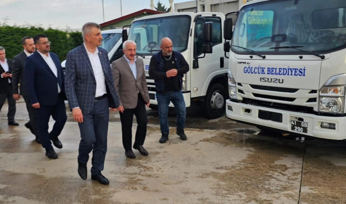 Gölcük Belediyesi, vatandaşlarına en iyi hizmeti sunabilmek amacıyla araç filosuna