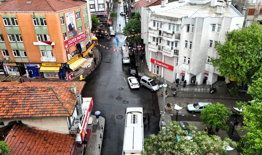 Kent genelinde ulaşım yatırımlarını sürdüren Kocaeli Büyükşehir Belediyesi, Darıca ilçesinde