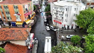 Kent genelinde ulaşım yatırımlarını sürdüren Kocaeli Büyükşehir Belediyesi, Darıca ilçesinde
