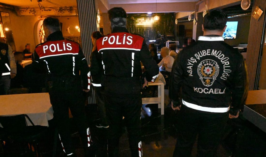 Kocaeli genelinde 30 Nisan’da gerçekleştirilen asayiş uygulamalarında toplam 8 bini