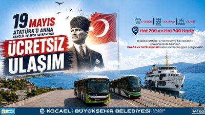 Kocaeli Büyükşehir Belediyesi, 19 Mayıs Atatürk'ü Anma, Gençlik ve Spor
