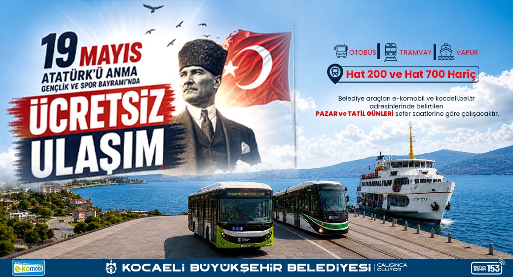 Kocaeli Büyükşehir Belediyesi, 19 Mayıs Atatürk'ü Anma, Gençlik ve Spor