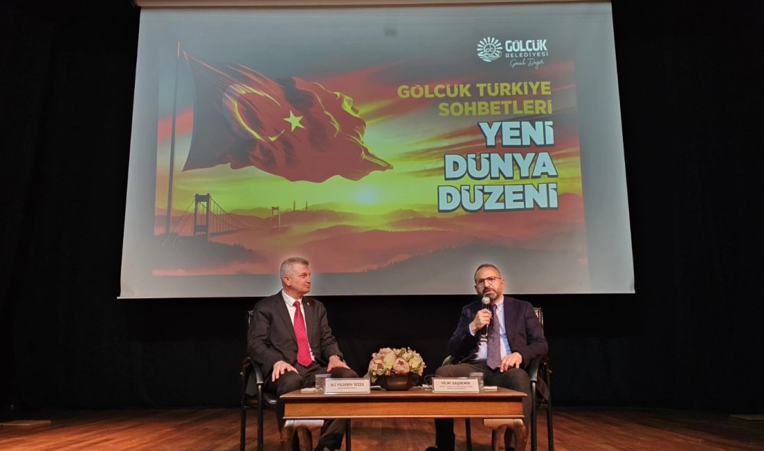 Gölcük Belediyesi tarafından düzenlenen “Gölcük Sohbetleri” kapsamında, “Yeni Dünya Düzeni”