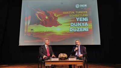 Gölcük Belediyesi tarafından düzenlenen “Gölcük Sohbetleri” kapsamında, “Yeni Dünya Düzeni”