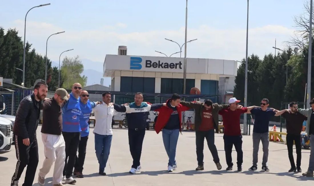 Bekaert’in İzmit ve Kartepe fabrikalarında 28 gündür süren grev, işçiler