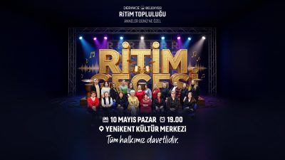 Derince Belediyesi’nin Anneler Günü’ne özel olarak düzenleyeceği Ritim Gecesi Müzik