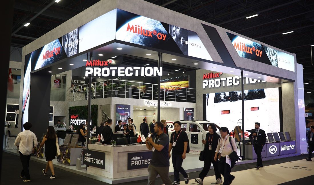 Yerli ve milli zırh çeliği üreticisi Miilux OY, SAHA EXPO