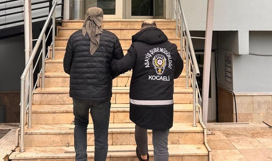 Kocaeli İl Emniyet Müdürlüğü ekiplerince 49 yıl kesinleşmiş hapis cezası