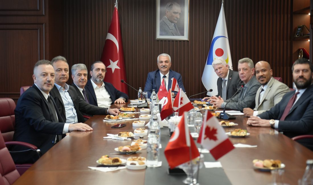 Gebze'nin üretim gücünü Kanada pazarıyla buluşturmak amacıyla Gebze Ticaret Odası