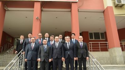 Adalet Bakanı Akın Gürlek ve Bakan Yardımcısı Sedat Ayyıldız, Kocaeli