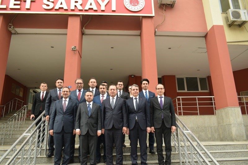 Adalet Bakanı Akın Gürlek ve Bakan Yardımcısı Sedat Ayyıldız, Kocaeli