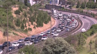  9 günlük Kurban Bayramı tatilinin sonuna yaklaşılırken dönüş yoluna
