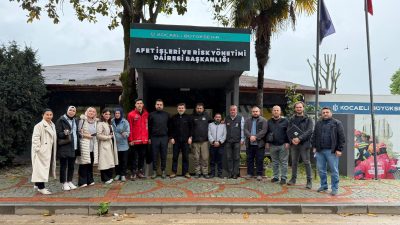 Kocaeli Büyükşehir Belediyesi, afetlere hazırlık kapsamında haberleşme altyapısını güçlendirmeye yönelik