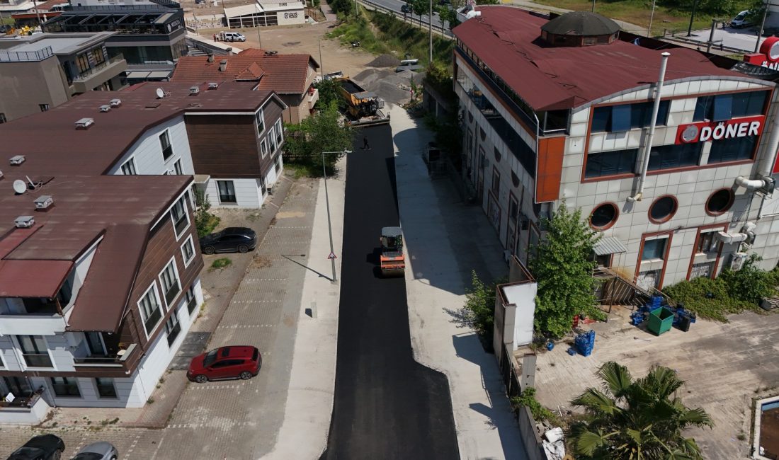 Kocaeli Büyükşehir Belediyesi, Başiskele Körfez Mahallesi sahil hattında yürüttüğü ulaşım