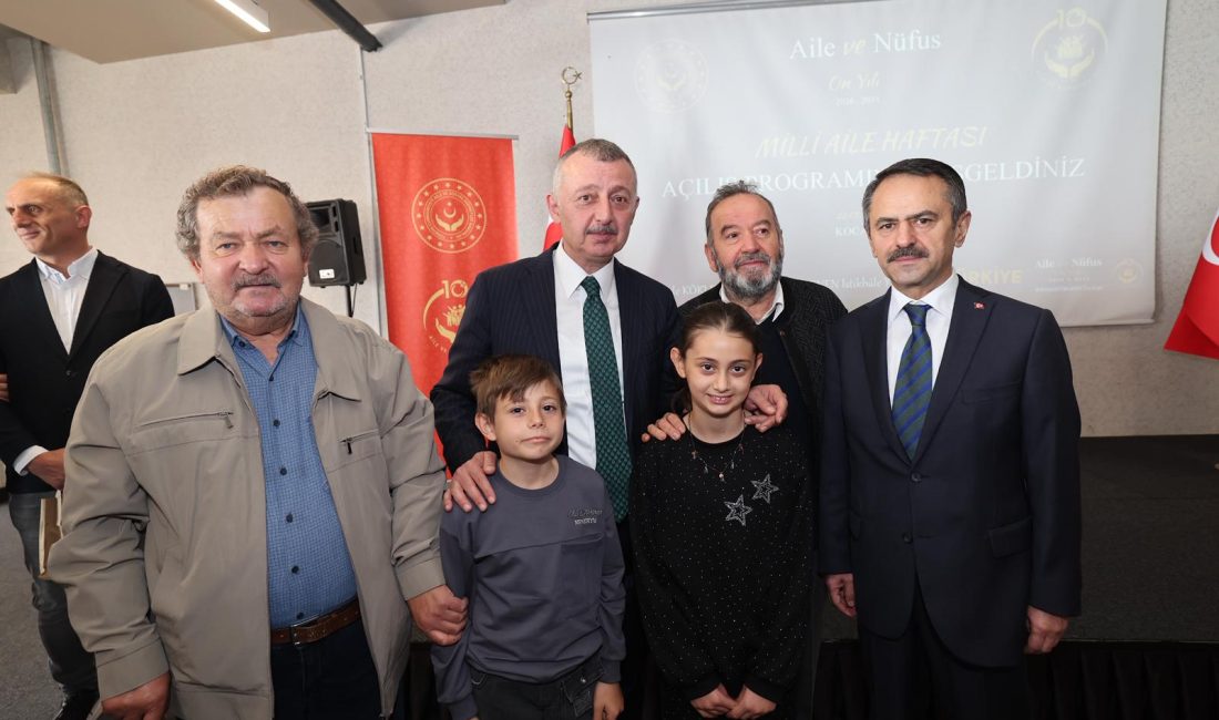 Kocaeli Büyükşehir Belediye Başkanı Tahir Büyükakın, Milli Aile Haftası Açılış