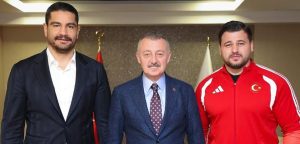 Türkiye Güreş Federasyonu Başkanı Taha Akgül ve Ata sporumuzun efsane