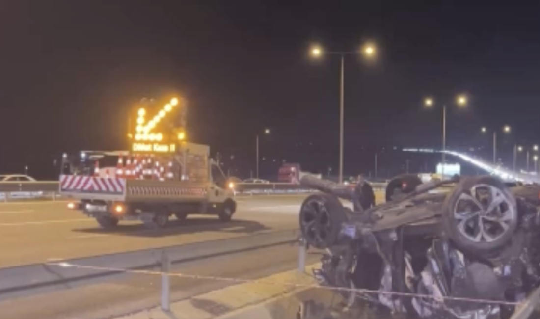 Kuzey Marmara Otoyolu'nun Kocaeli geçişinde 4 kişinin hayatını kaybettiği, 3
