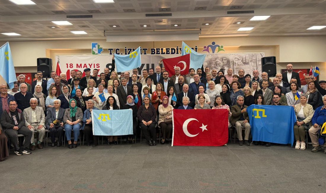 Kırım Tatar Sürgününün 82. yıl dönümünde İzmit Belediyesi ev sahipliğinde