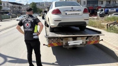 Kocaeli'de korsan taksicilik yapan sürücüye 100 bin, yolcuya ise 3