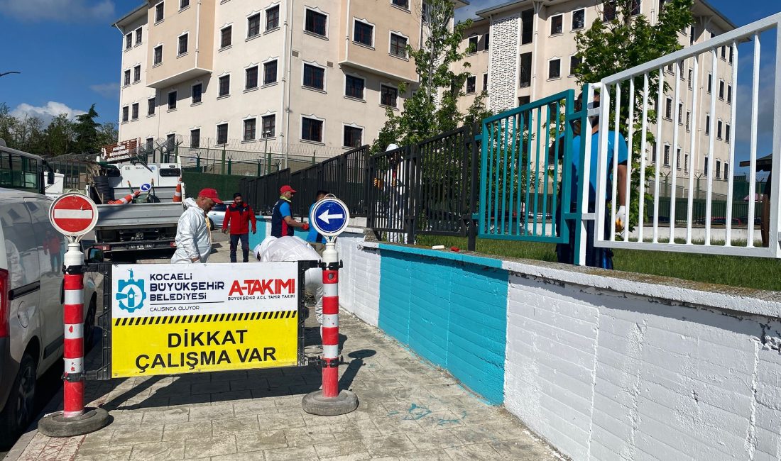 Kocaeli Büyükşehir Belediyesi’ne bağlı A Takımı ekipleri, Kurban Bayramı öncesinde