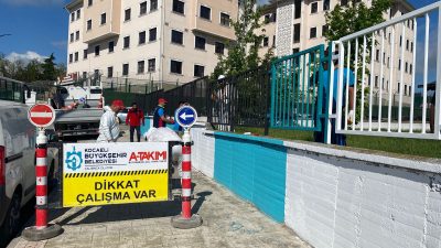 Kocaeli Büyükşehir Belediyesi’ne bağlı A Takımı ekipleri, Kurban Bayramı öncesinde