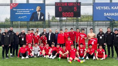U18 Türkiye Futbol Şampiyonası 1. Kademe eleme maçında Körfez Gençlerbirliği