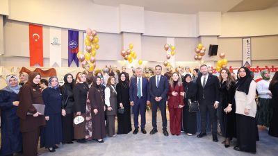 KO-MEK Başiskele İlçe Sergisi’nin açılışında ilgi de heyecan da yüksekti.