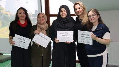 İZGİM’de düzenlenen Gebelik ve Doğuma Hazırlık Eğitimi tamamlandı; anne adayları