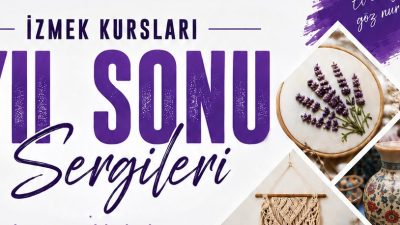 İZMEK Kursları’nda eğitim alan yaklaşık 2 bin 500 kursiyerin yıl