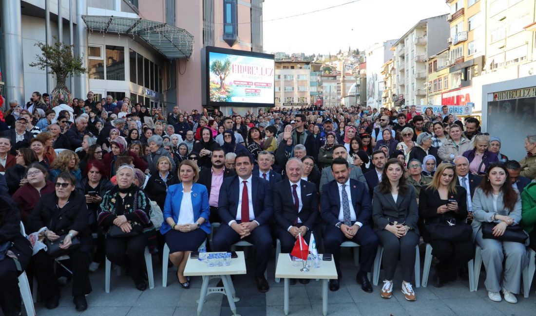 
İzmit Belediyesinin düzenlediği Geleneksel Hıdırellez Şenliği, CHP Genel Başkan Yardımcısı