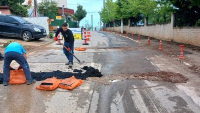 Kocaeli Büyükşehir Belediyesi, Kandıra sahillerine giden yollarda bakım ve onarım