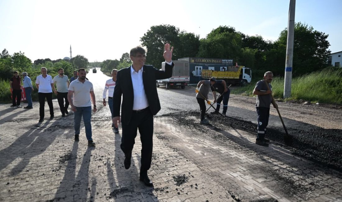 Kartepe Belediyesi, alt yapı çalışması tamamlanan yollarda üst yapı çalışmalarını