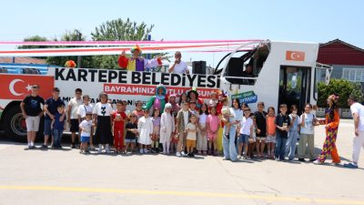 Kartepe Belediyesi, Kurban Bayramı boyunca mahalle mahalle gezecek bayram otobüsüyle