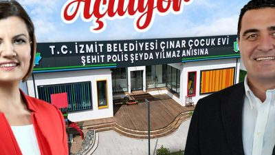 İzmit Belediyesinin hayata geçirdiği Şehit Polis Şeyda Yılmaz Çınar Çocuk