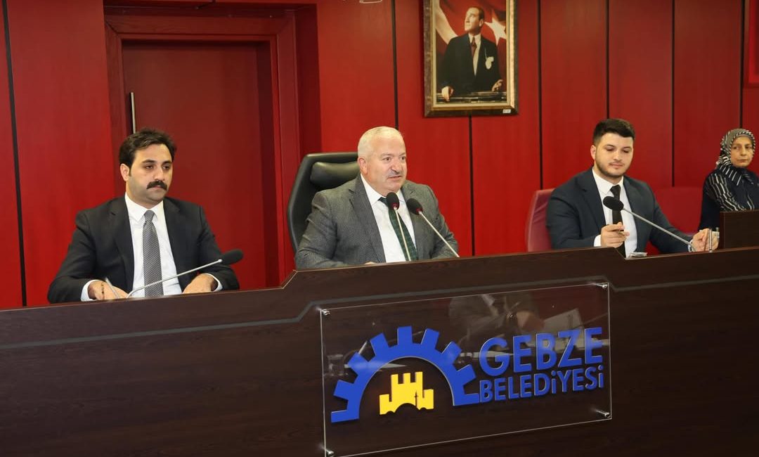 Gebze Belediyesi Mayıs ayı olağan meclis toplantısının ilk oturumu, Meclis