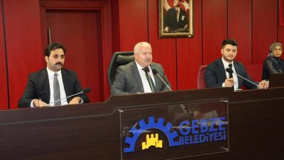 Gebze Belediyesi Mayıs ayı olağan meclis toplantısının ilk oturumu, Meclis