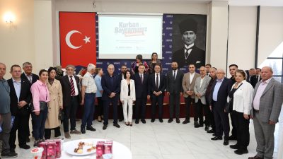Kurban Bayramı dolayısıyla düzenlenen programlar kapsamında ilk olarak Derince Şehitliği’ni