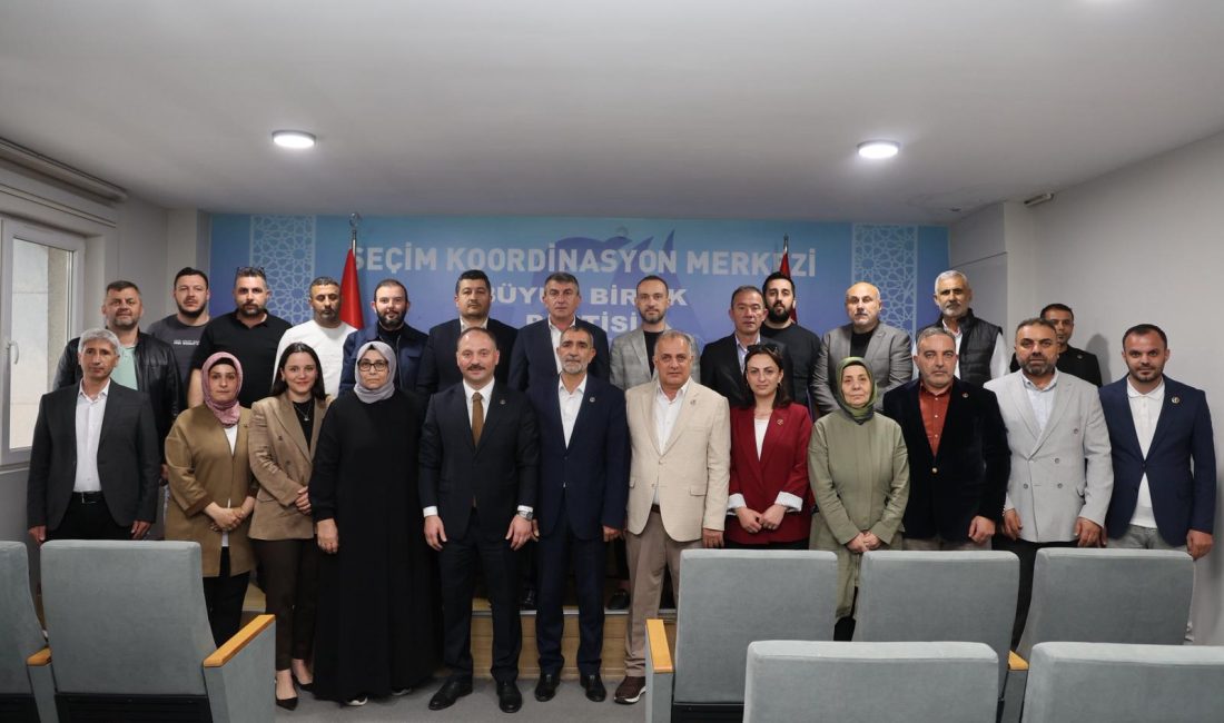 BBP Kocaeli İl Başkanı Metehan Küpçü başkanlığında gerçekleştirilen ilk yönetim