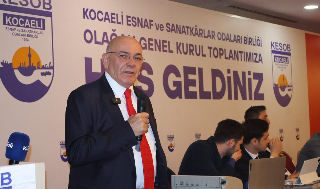 KESOB Başkanı Kadir Durmuş, genel kurulda rakibi Faruk Demir’in eleştirilerine