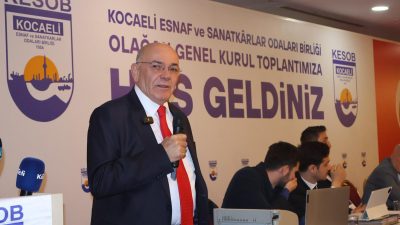 KESOB Başkanı Kadir Durmuş, genel kurulda rakibi Faruk Demir’in eleştirilerine