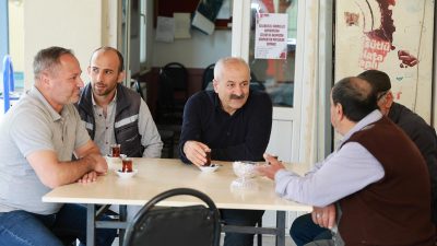 Gebze Belediye Başkanı Zinnur Büyükgöz, Yağcılar Köyü’nde vatandaşlarla bir araya