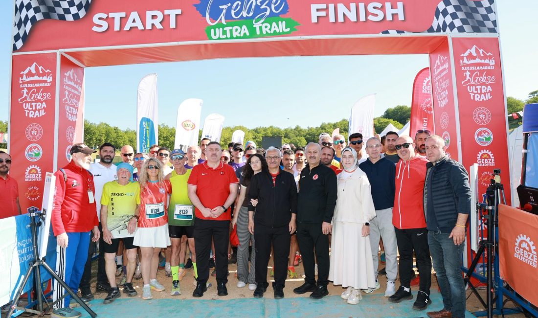 Bu yıl 5’incisi düzenlenen Uluslararası Gebze Ultra Trail Koşusu, doğa
